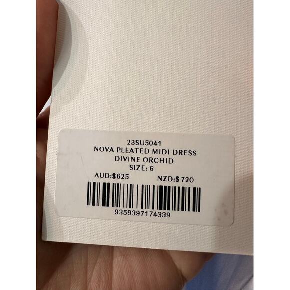 Aje Blue Floral Midi Dress - Picture 11 of 13